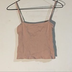 baby pink tank top